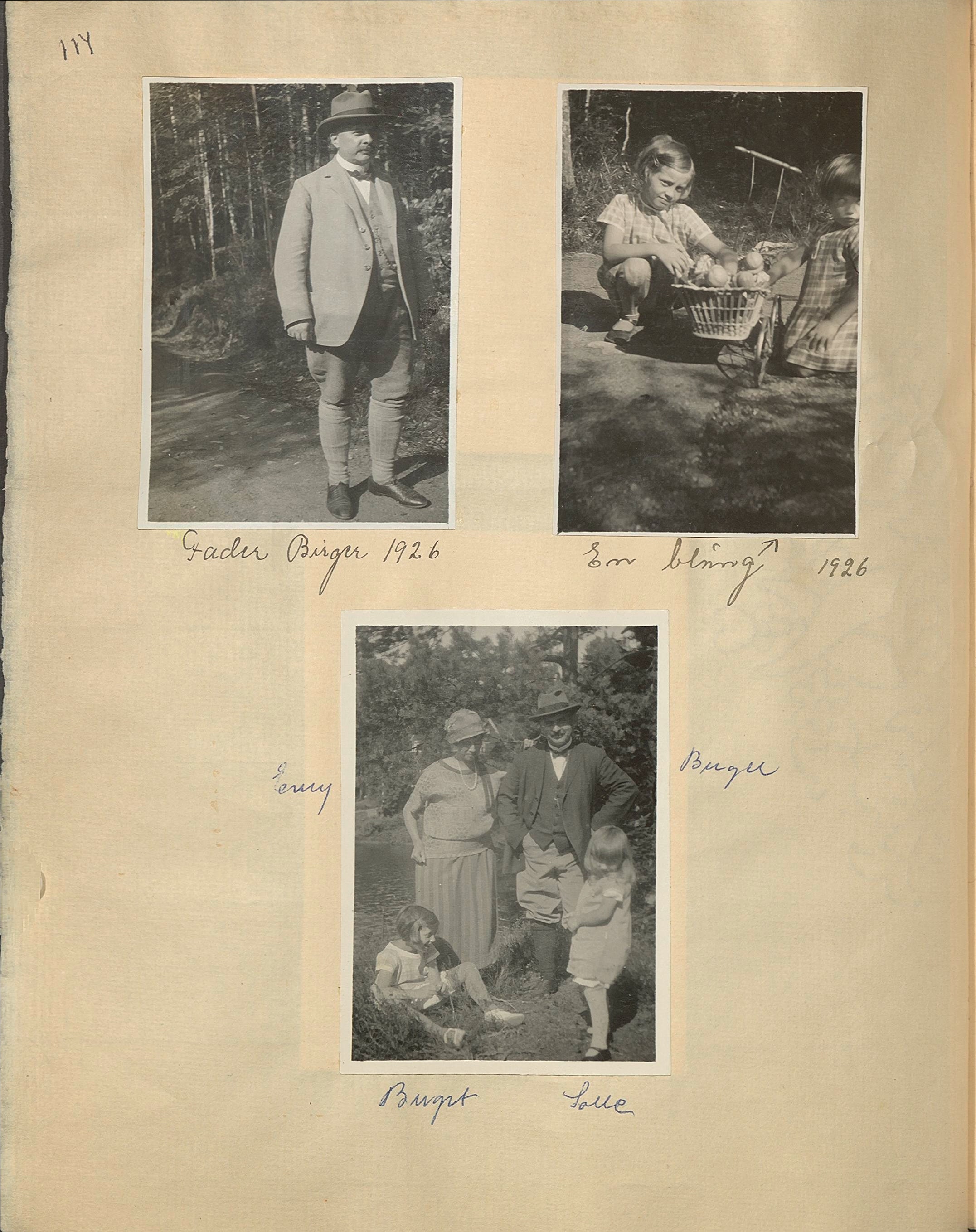 Gunvor f. Borgström Weibels fotoalbum