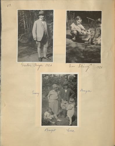 Gunvor f. Borgström Weibels fotoalbum