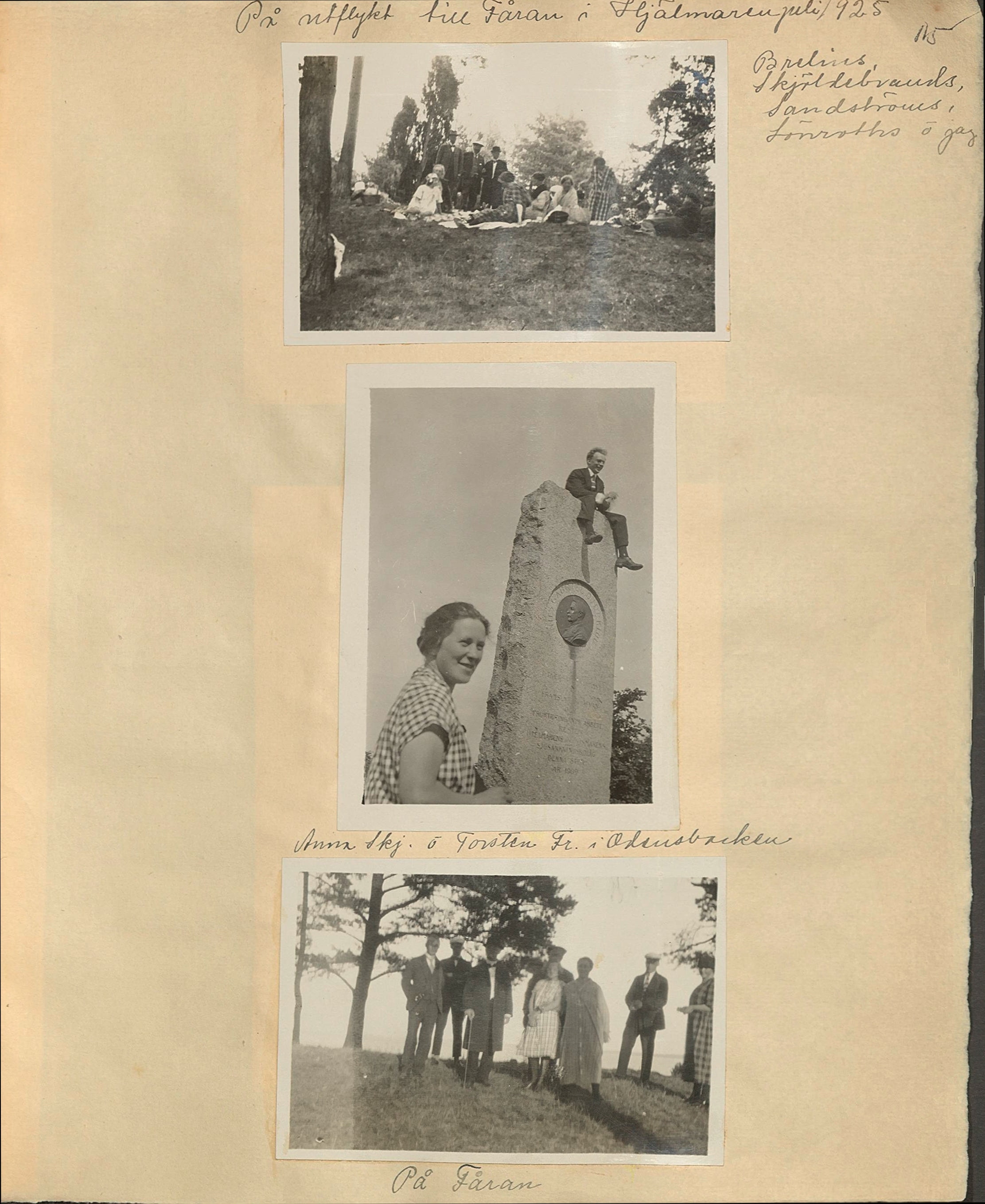Gunvor f. Borgström Weibels fotoalbum