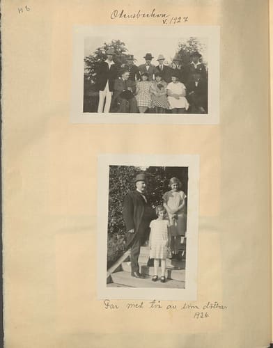 Gunvor f. Borgström Weibels fotoalbum