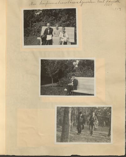 Gunvor f. Borgström Weibels fotoalbum
