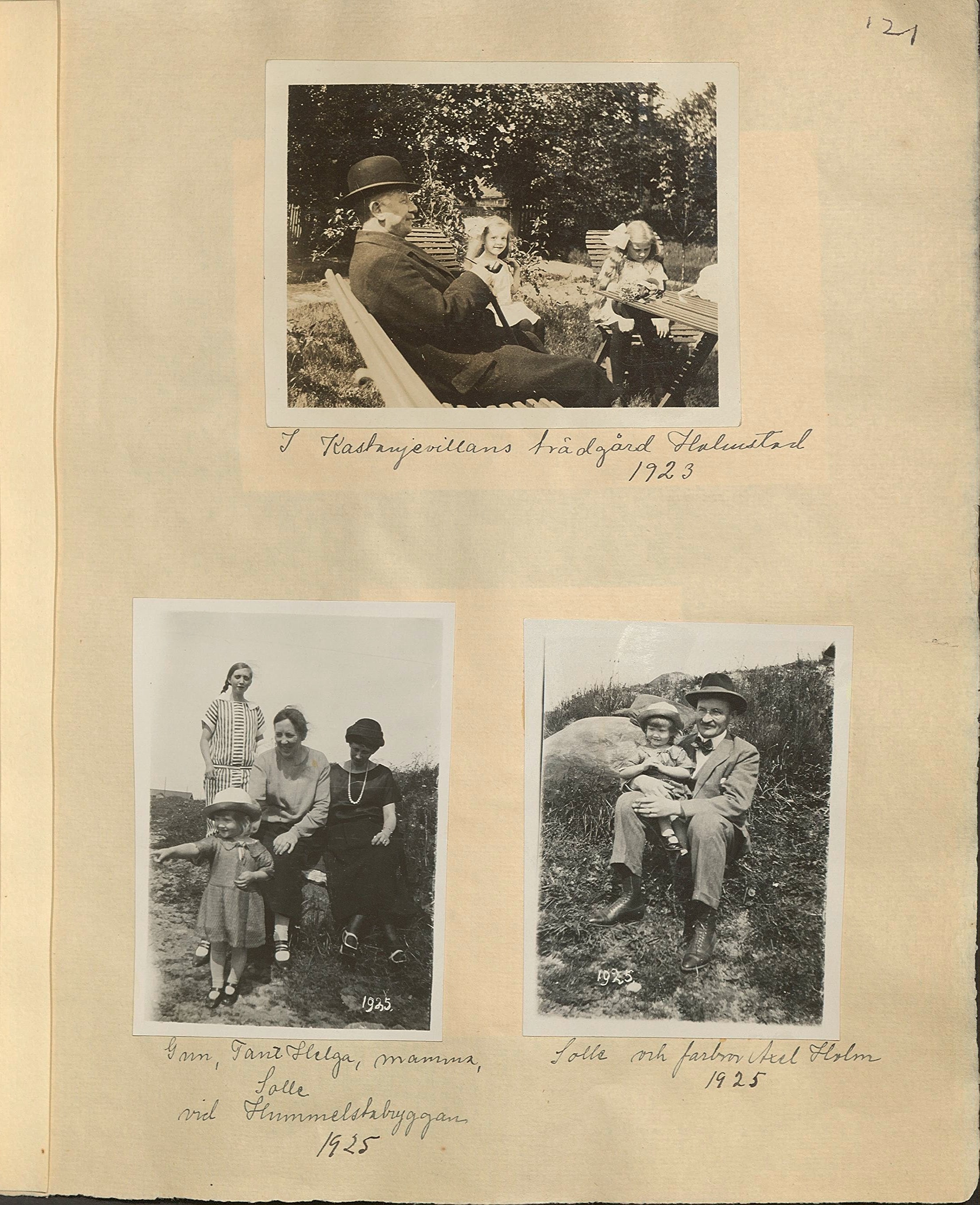 Gunvor f. Borgström Weibels fotoalbum