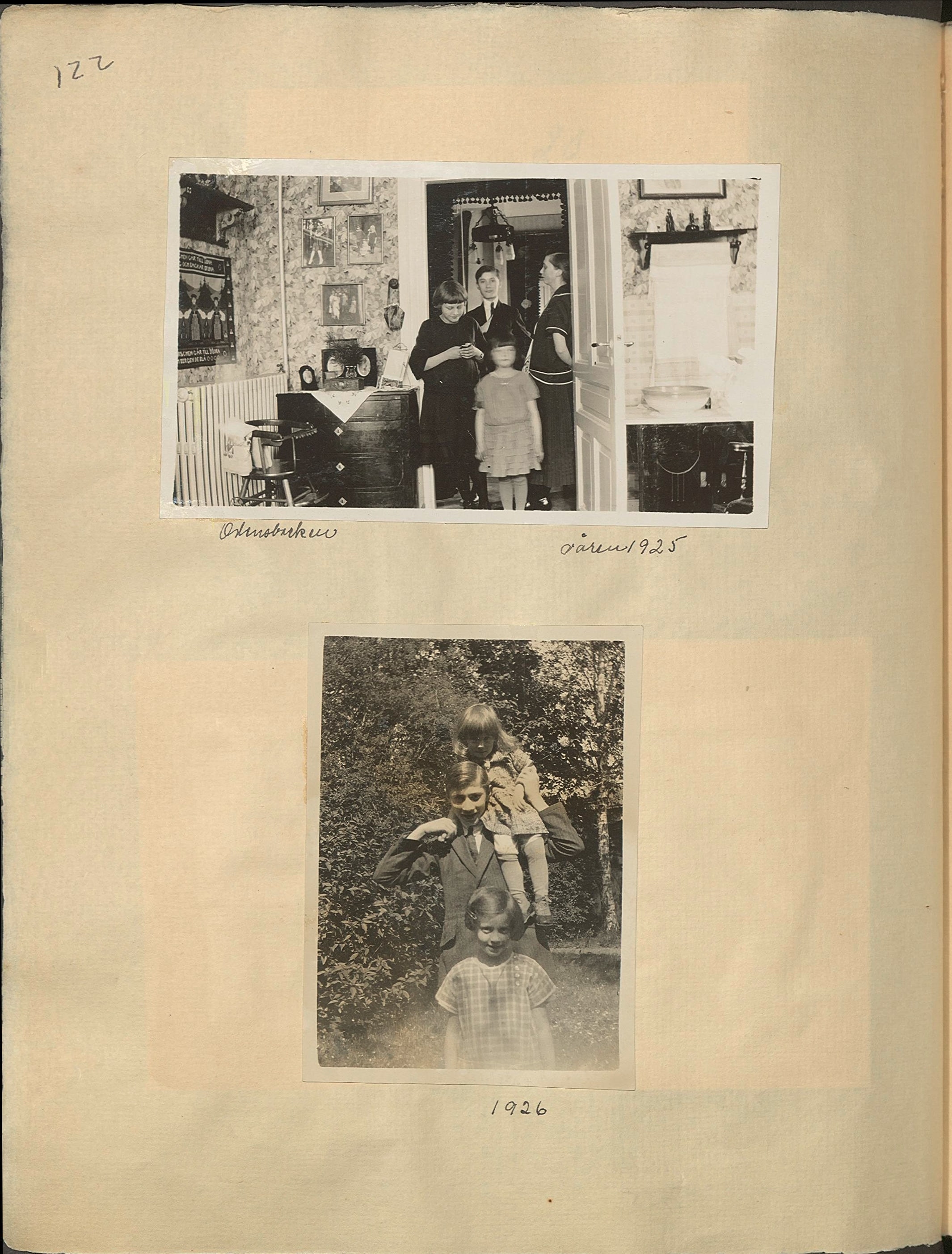 Gunvor f. Borgström Weibels fotoalbum