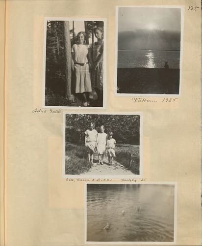 Gunvor f. Borgström Weibels fotoalbum