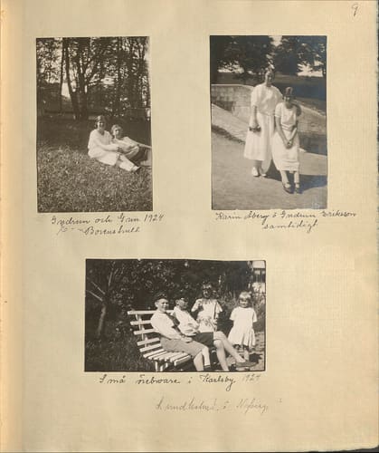 Gunvor f. Borgström Weibels fotoalbum