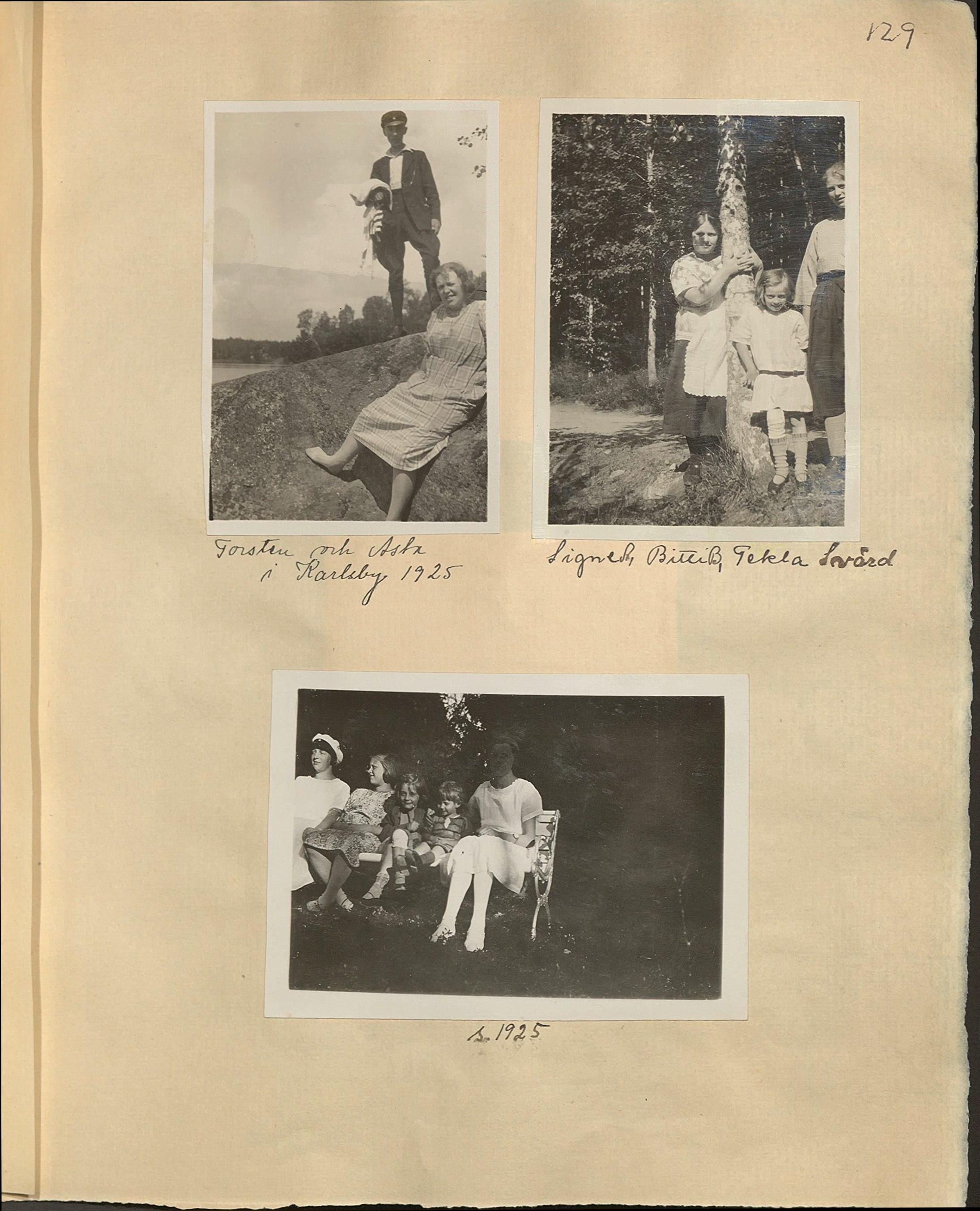 Gunvor f. Borgström Weibels fotoalbum