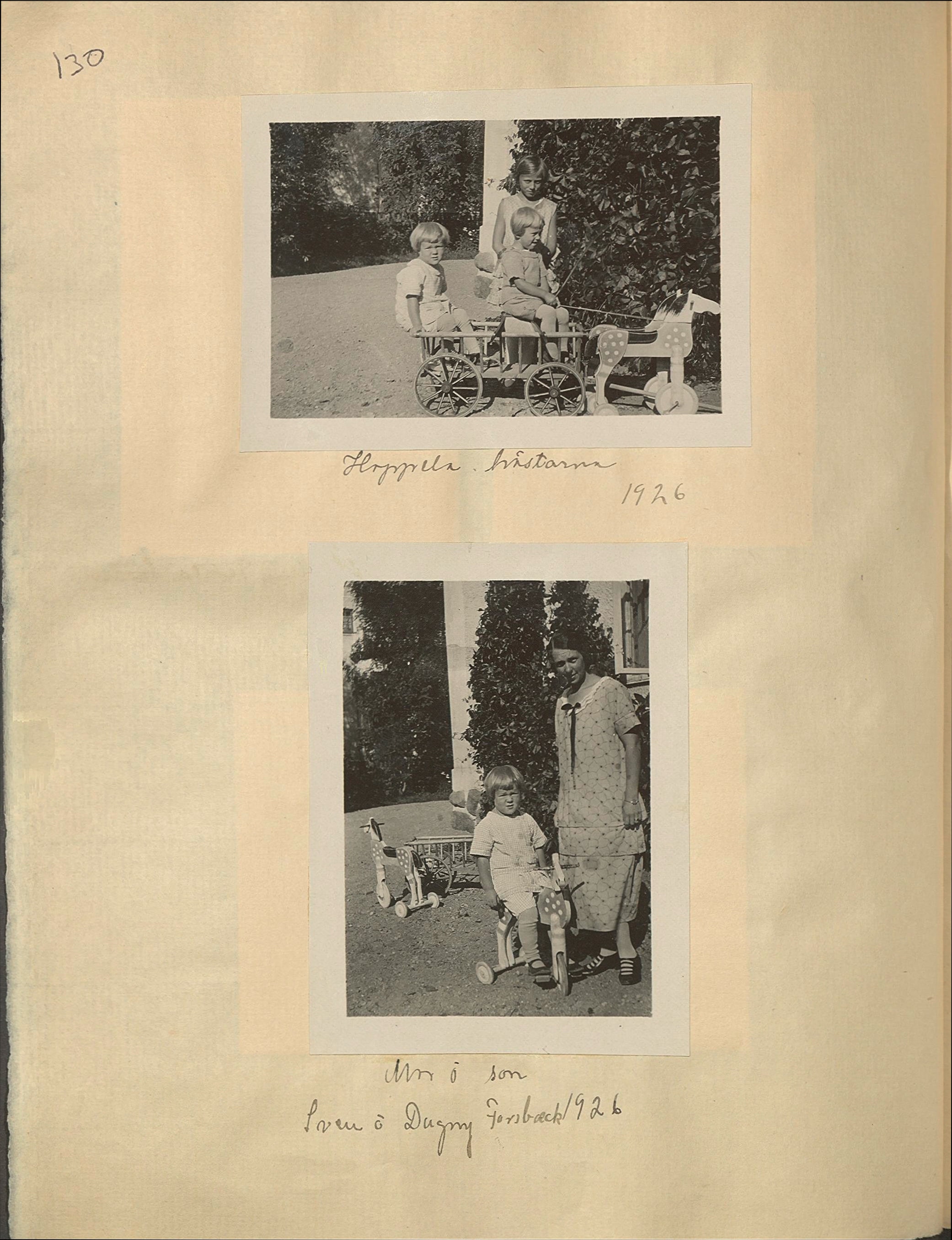 Gunvor f. Borgström Weibels fotoalbum