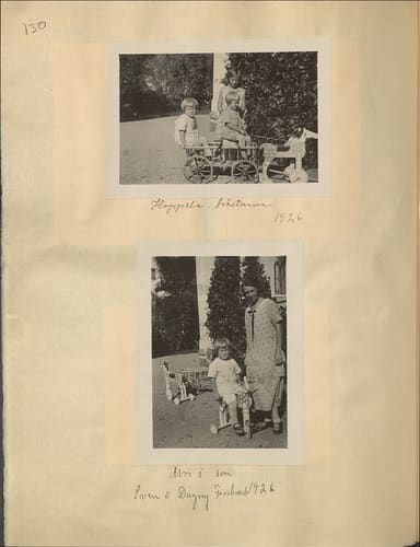 Gunvor f. Borgström Weibels fotoalbum