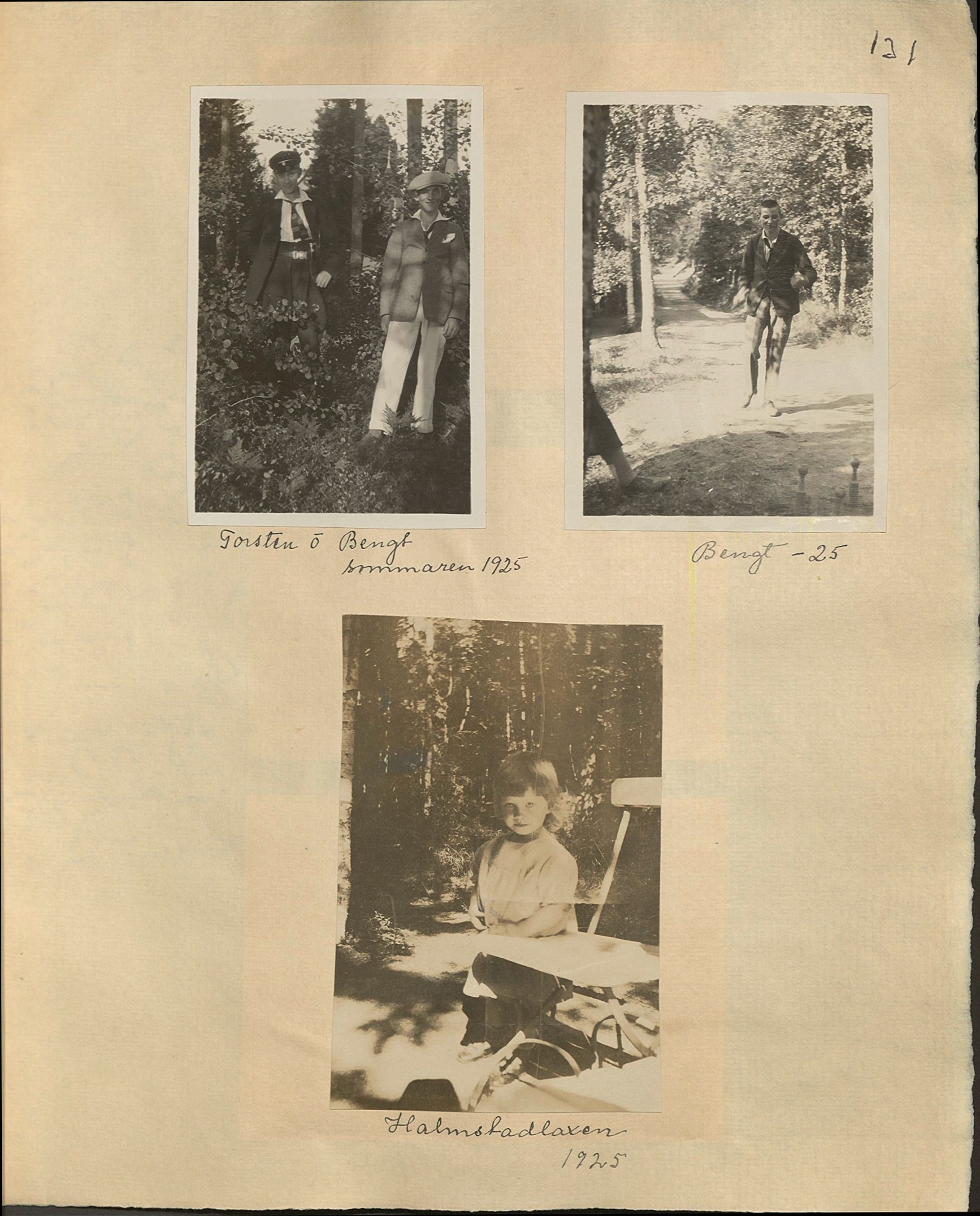 Gunvor f. Borgström Weibels fotoalbum