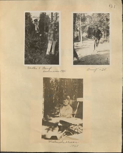Gunvor f. Borgström Weibels fotoalbum
