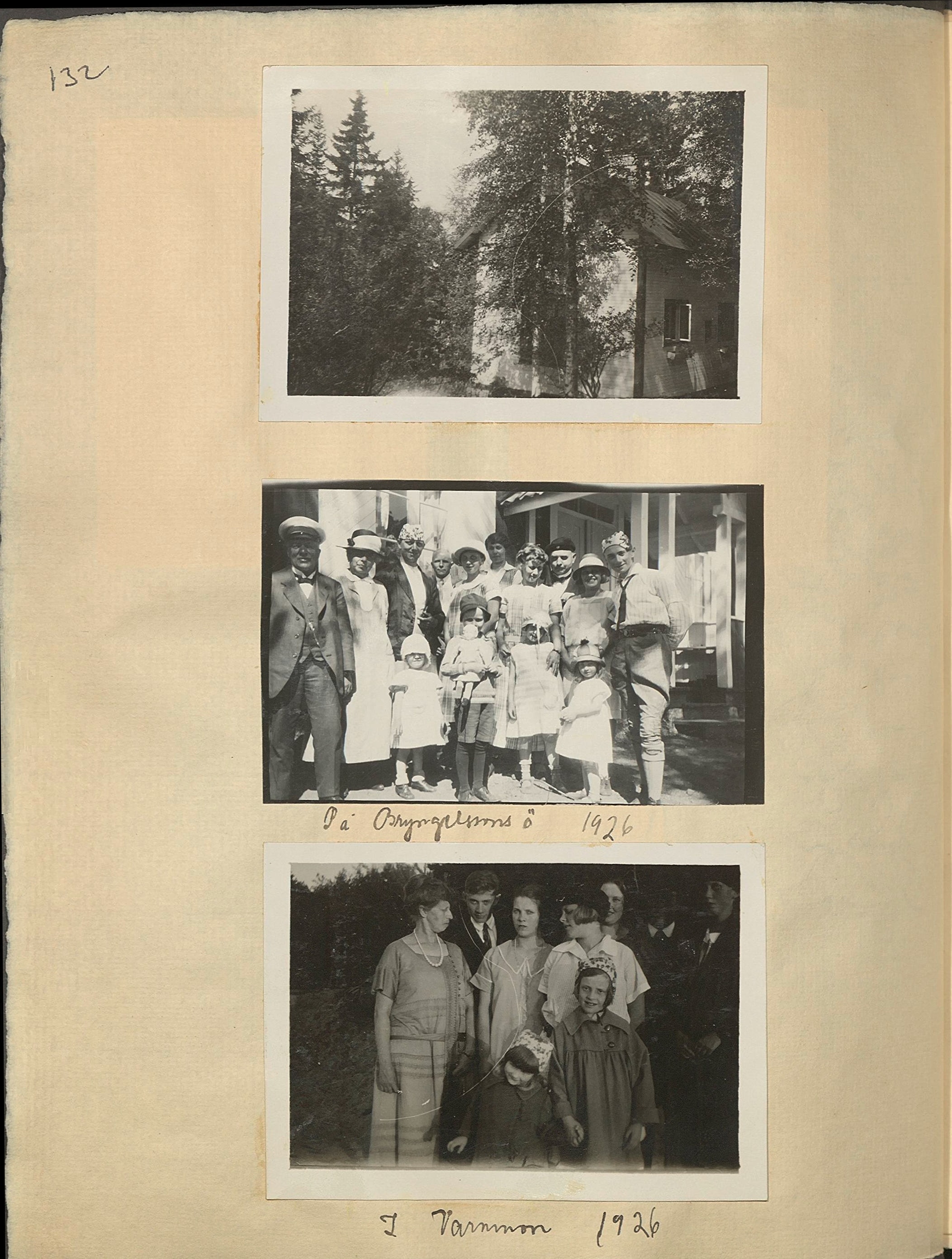 Gunvor f. Borgström Weibels fotoalbum