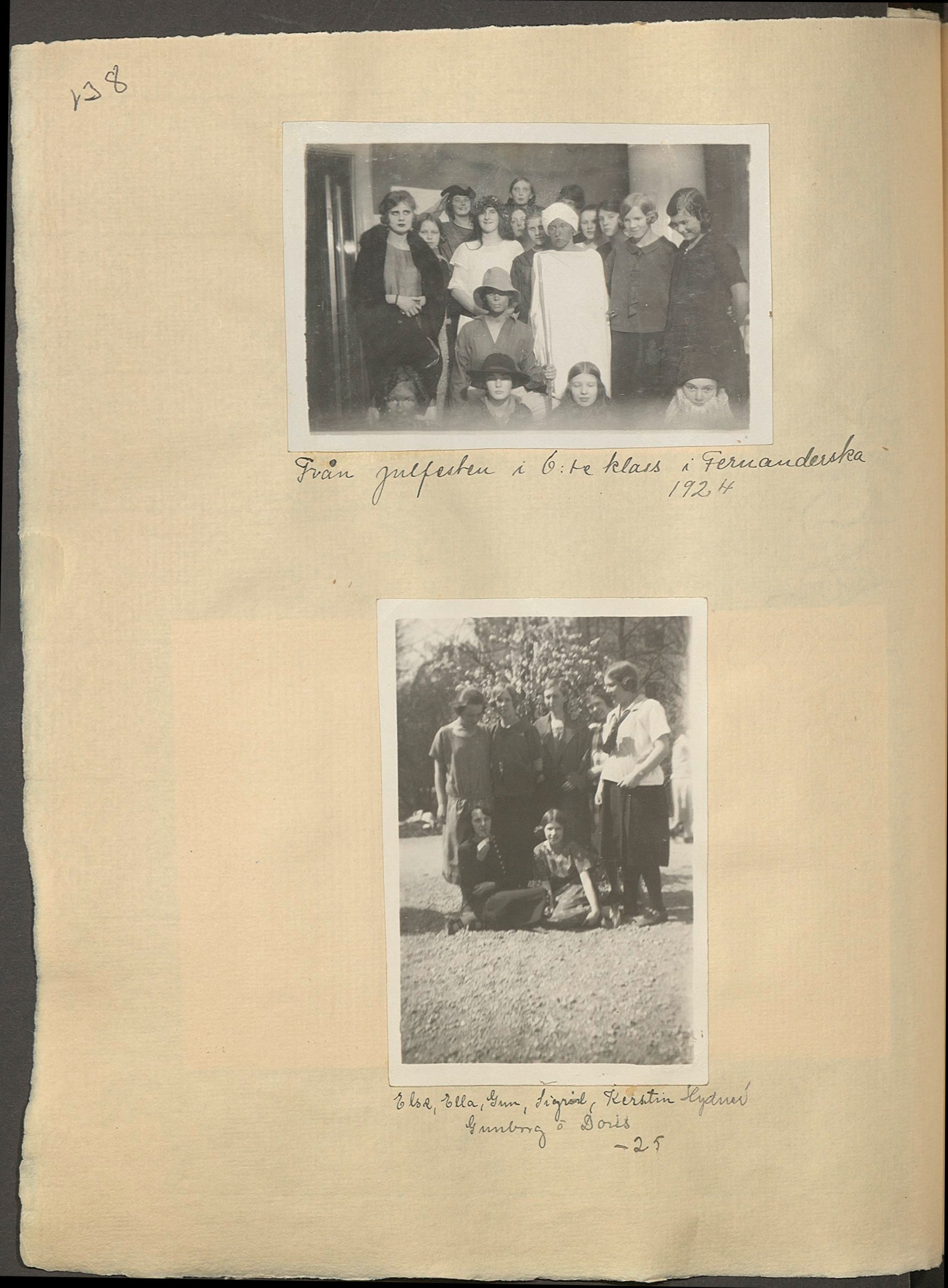 Gunvor f. Borgström Weibels fotoalbum