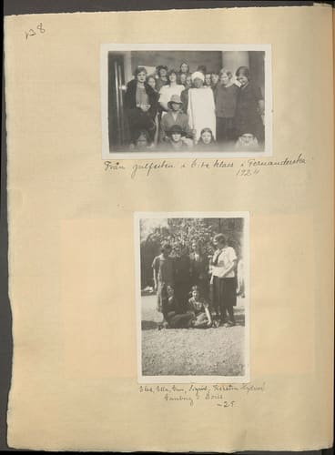 Gunvor f. Borgström Weibels fotoalbum