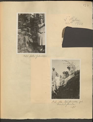 Gunvor f. Borgström Weibels fotoalbum