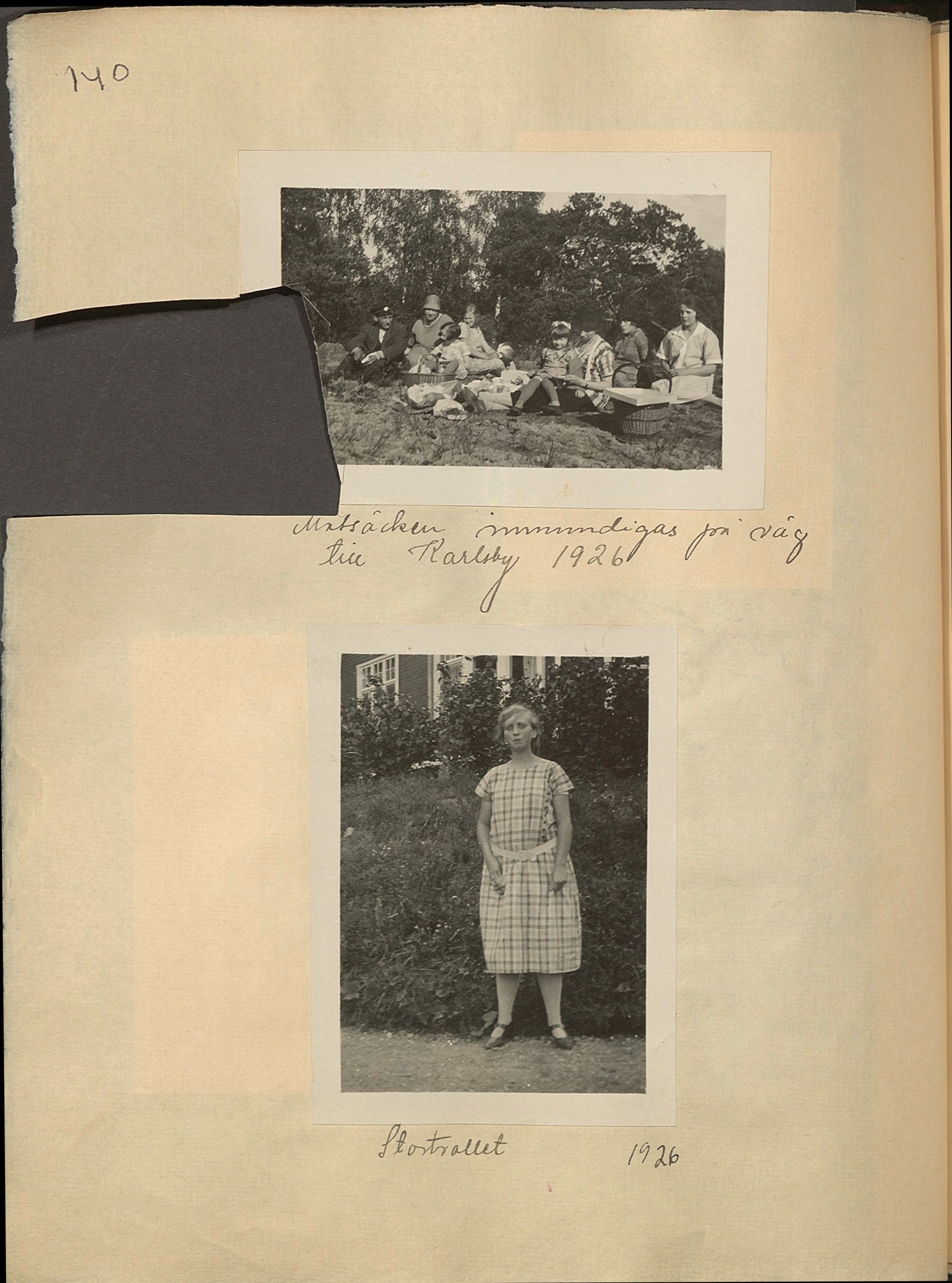 Gunvor f. Borgström Weibels fotoalbum