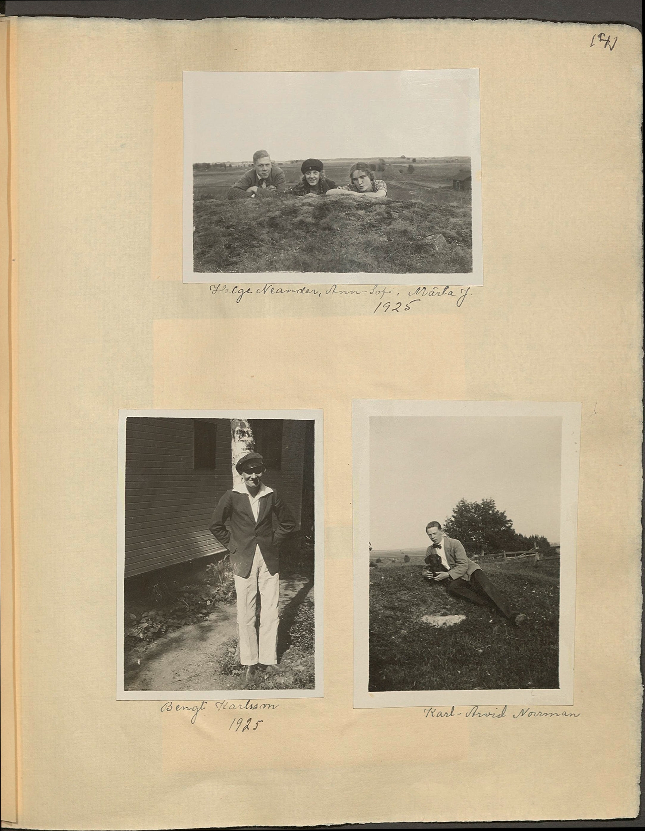 Gunvor f. Borgström Weibels fotoalbum
