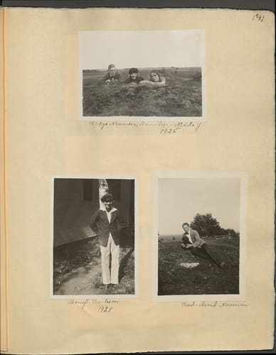 Gunvor f. Borgström Weibels fotoalbum