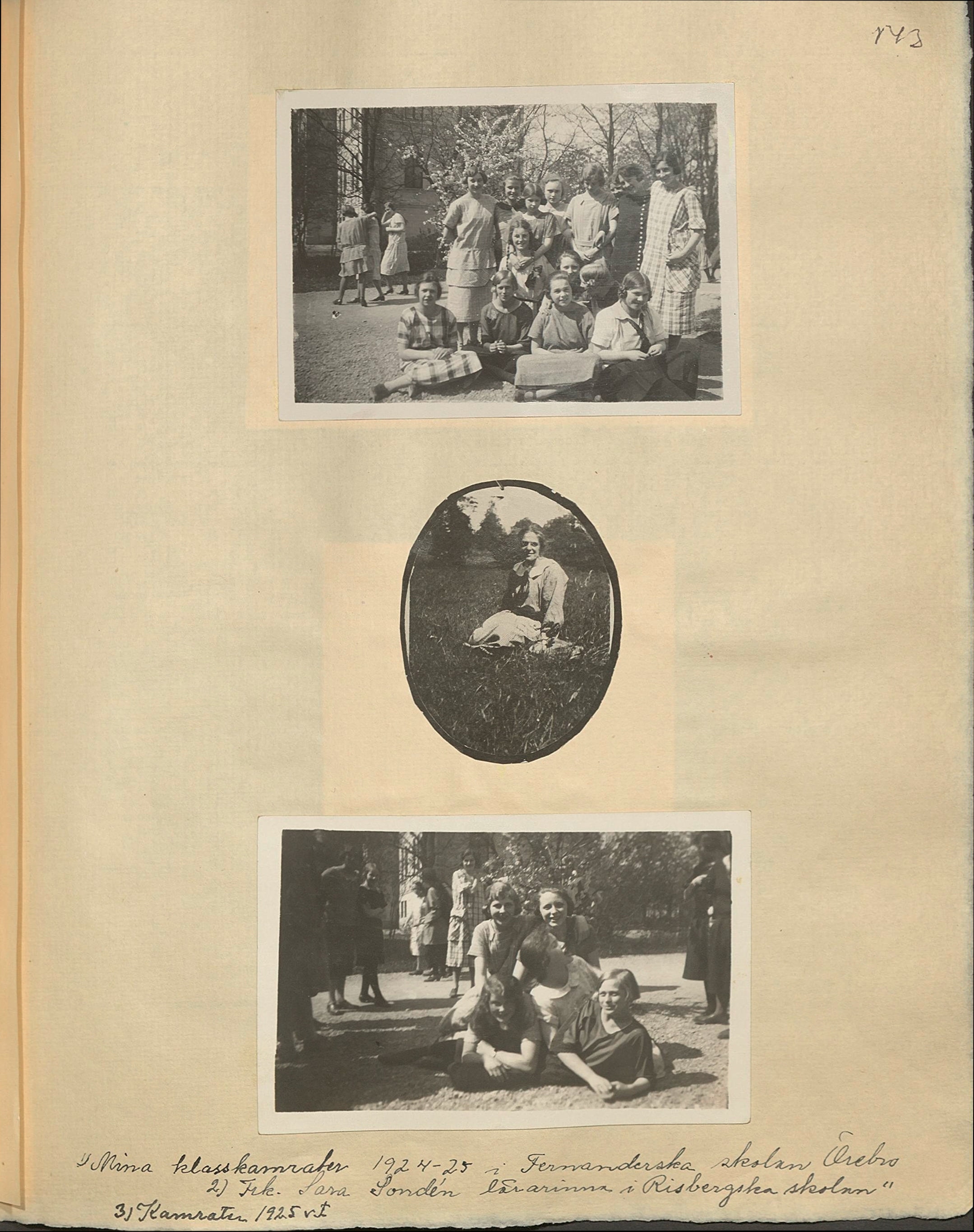 Gunvor f. Borgström Weibels fotoalbum