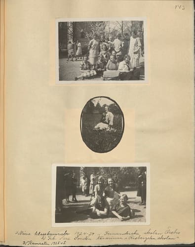 Gunvor f. Borgström Weibels fotoalbum