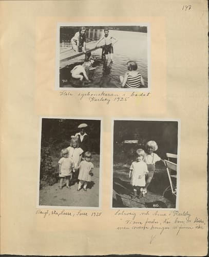 Gunvor f. Borgström Weibels fotoalbum