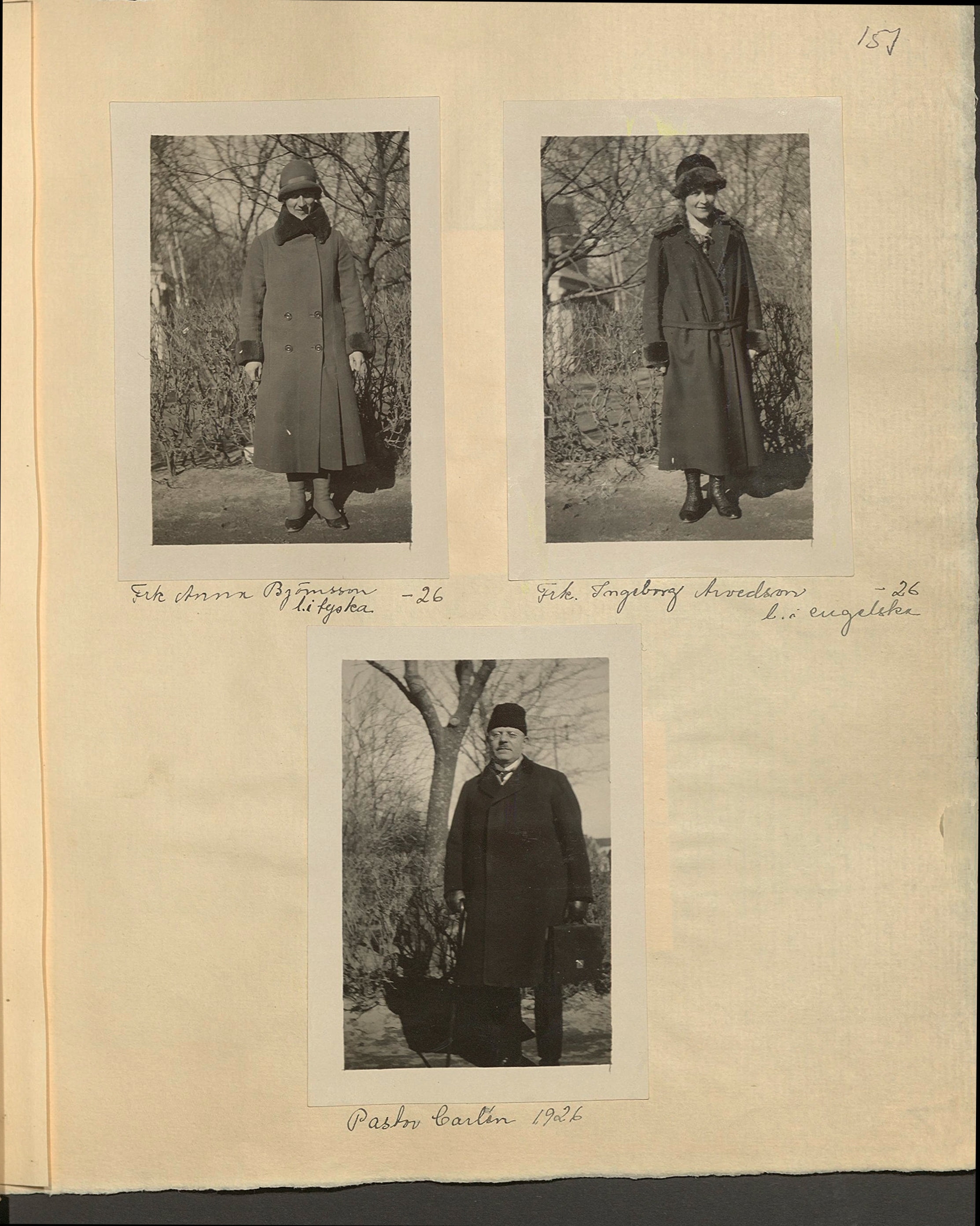 Gunvor f. Borgström Weibels fotoalbum