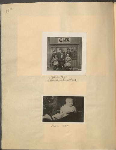 Gunvor f. Borgström Weibels fotoalbum