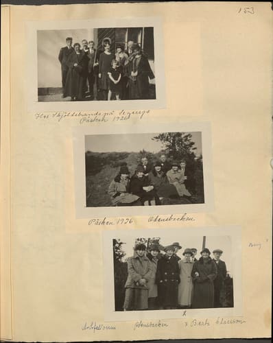 Gunvor f. Borgström Weibels fotoalbum