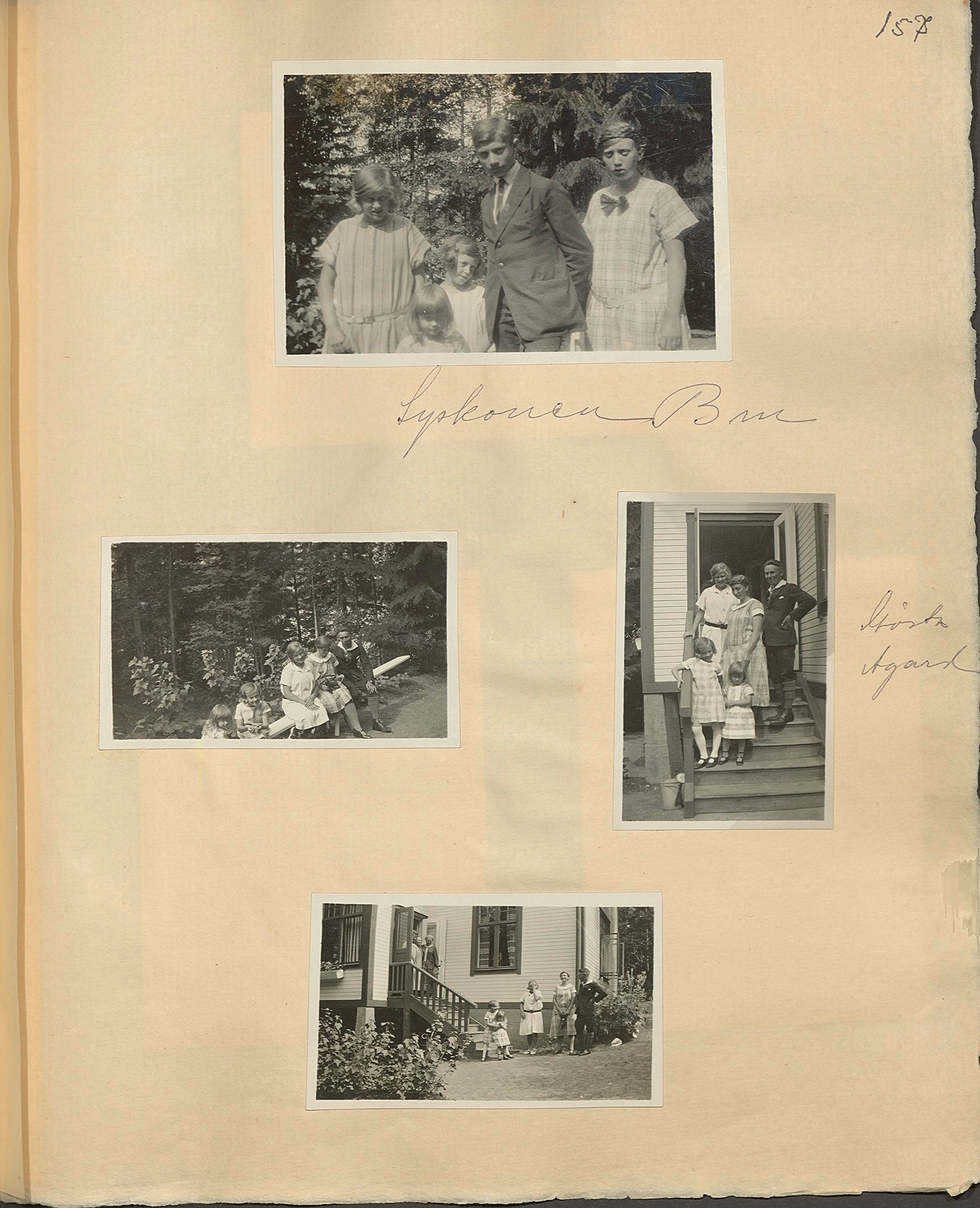 Gunvor f. Borgström Weibels fotoalbum