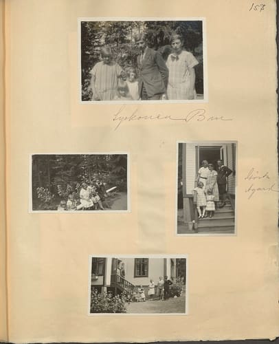 Gunvor f. Borgström Weibels fotoalbum