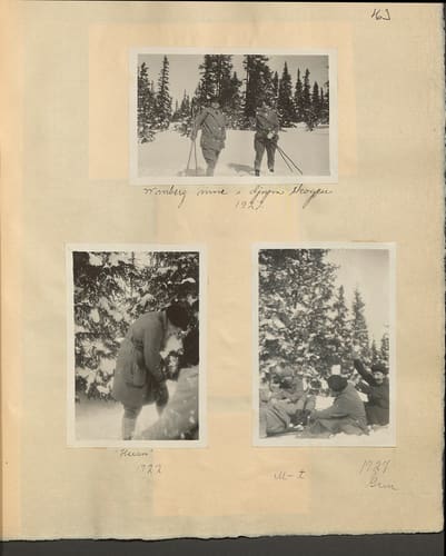 Gunvor f. Borgström Weibels fotoalbum
