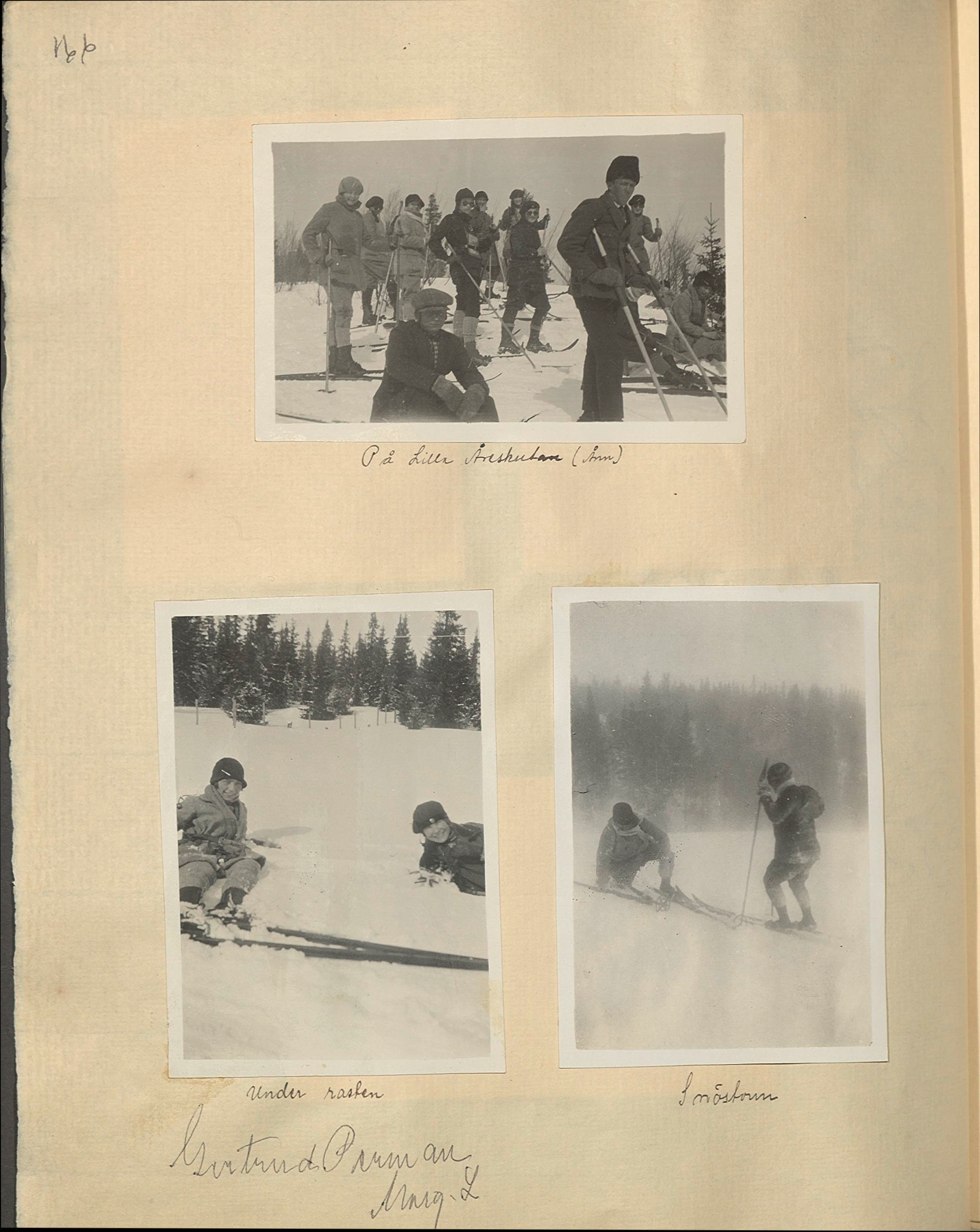 Gunvor f. Borgström Weibels fotoalbum