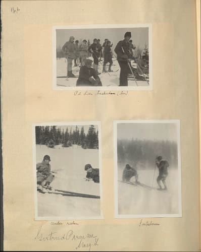 Gunvor f. Borgström Weibels fotoalbum
