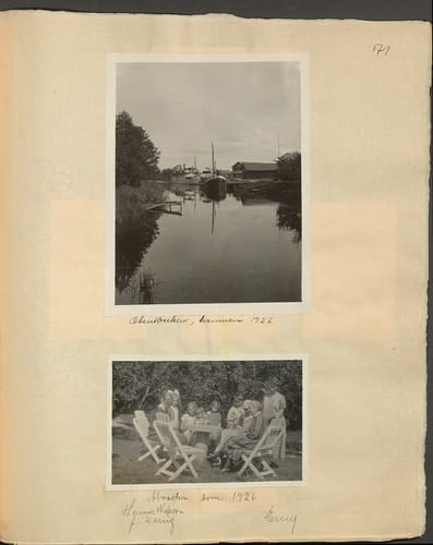 Gunvor f. Borgström Weibels fotoalbum