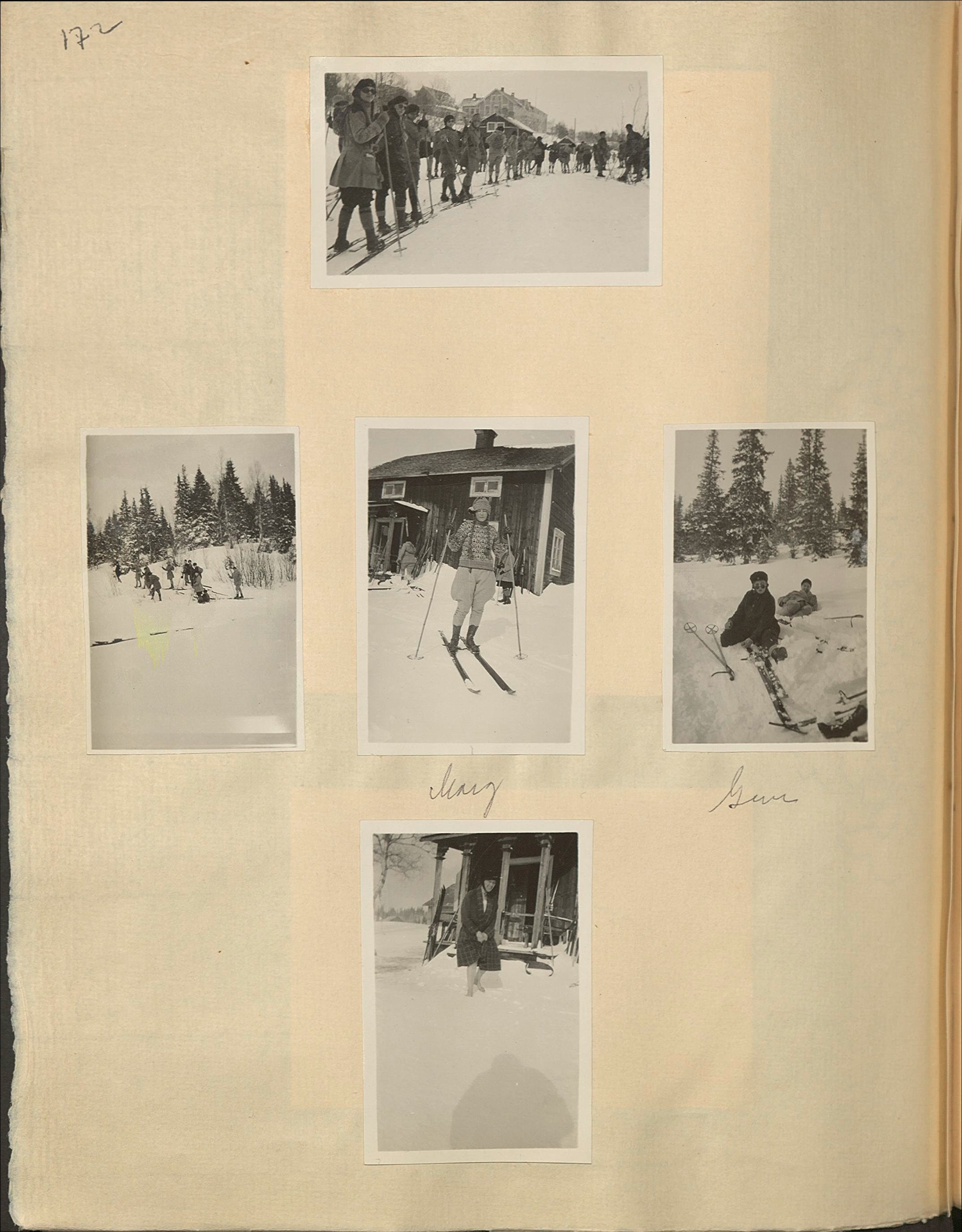 Gunvor f. Borgström Weibels fotoalbum
