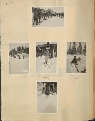 Gunvor f. Borgström Weibels fotoalbum