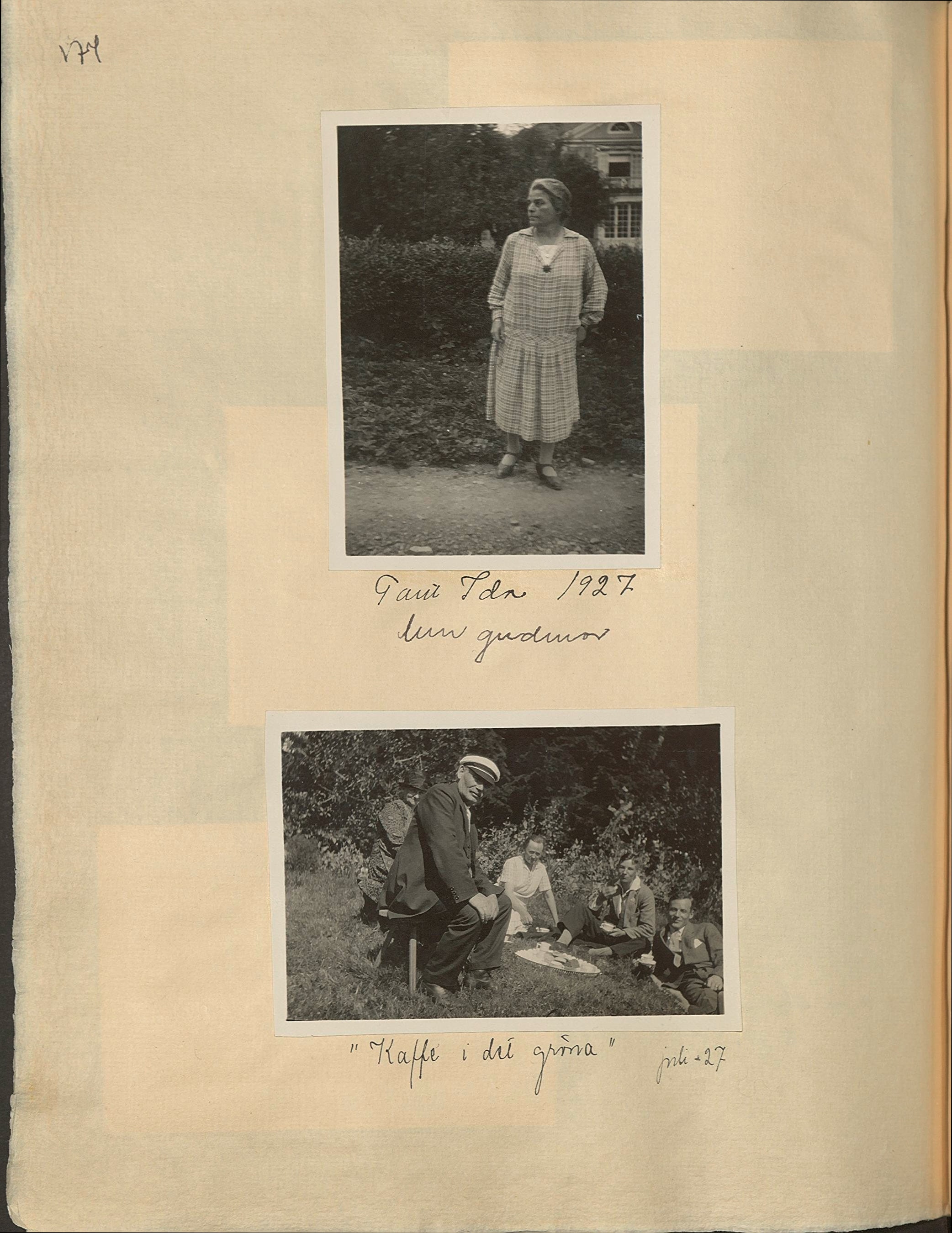 Gunvor f. Borgström Weibels fotoalbum