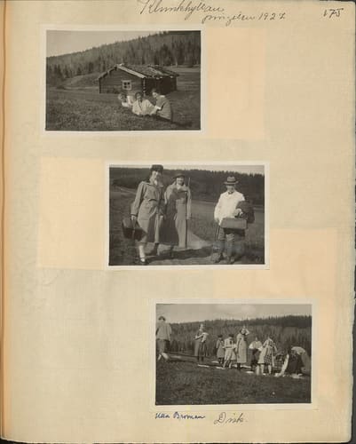 Gunvor f. Borgström Weibels fotoalbum