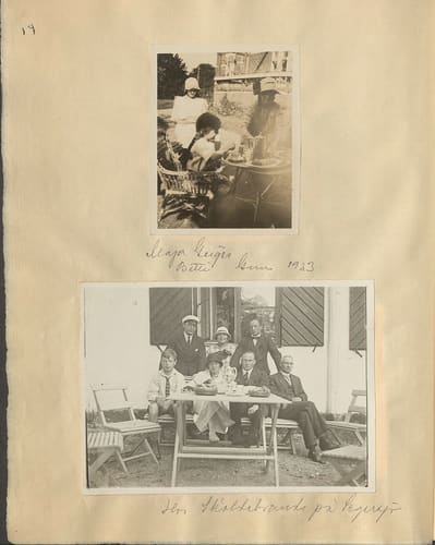 Gunvor f. Borgström Weibels fotoalbum