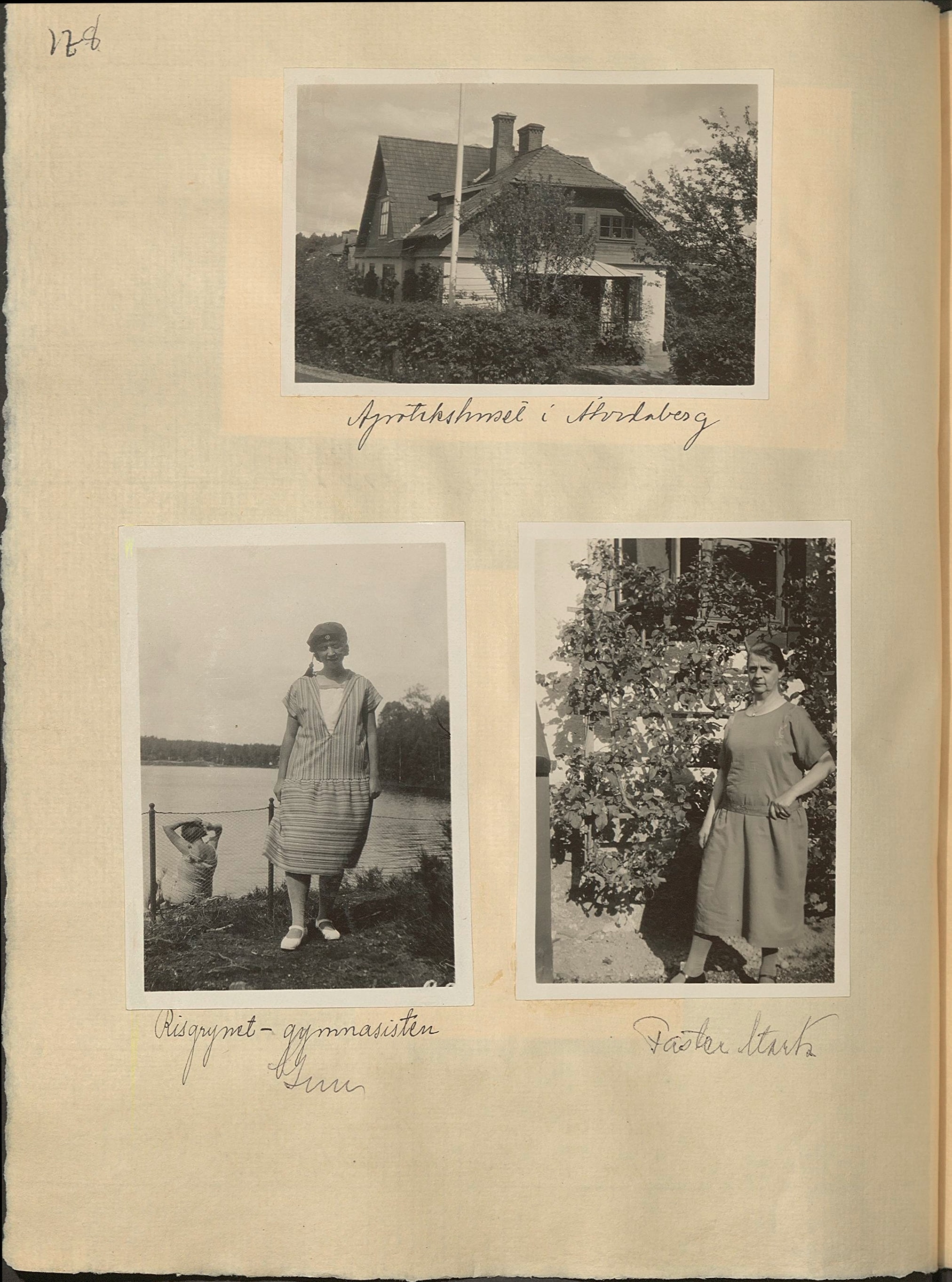 Gunvor f. Borgström Weibels fotoalbum