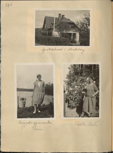 Gunvor f. Borgström Weibels fotoalbum