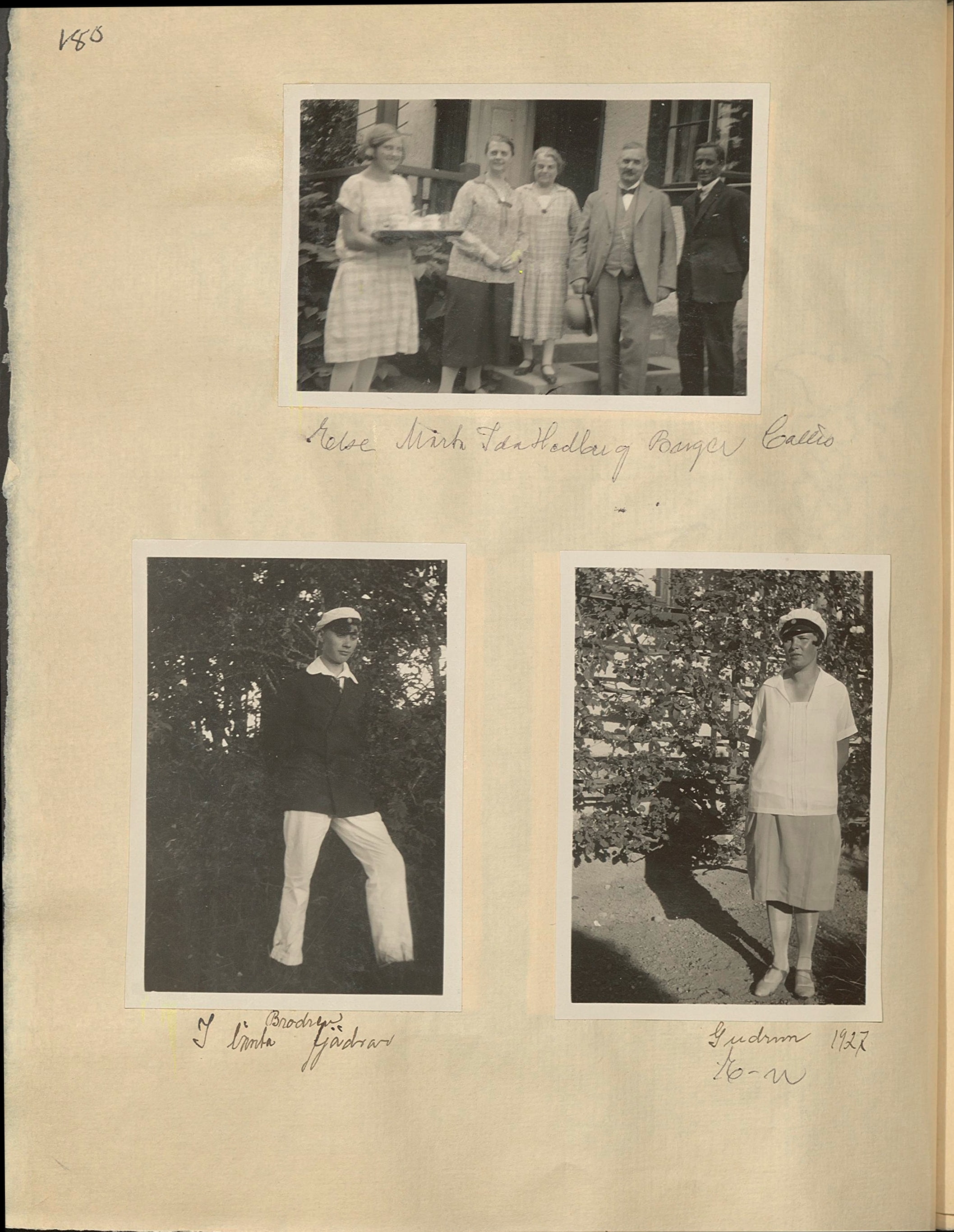 Gunvor f. Borgström Weibels fotoalbum