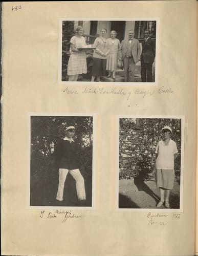 Gunvor f. Borgström Weibels fotoalbum