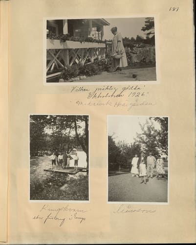 Gunvor f. Borgström Weibels fotoalbum