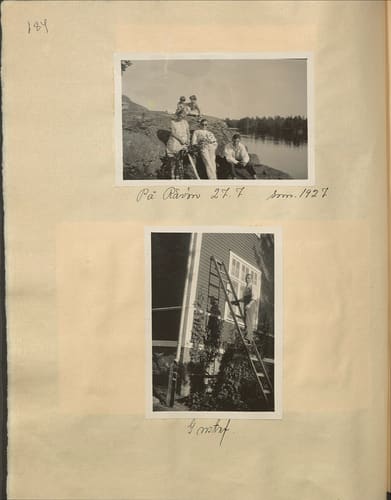 Gunvor f. Borgström Weibels fotoalbum