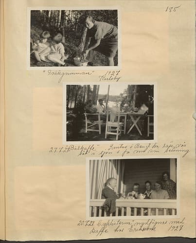 Gunvor f. Borgström Weibels fotoalbum