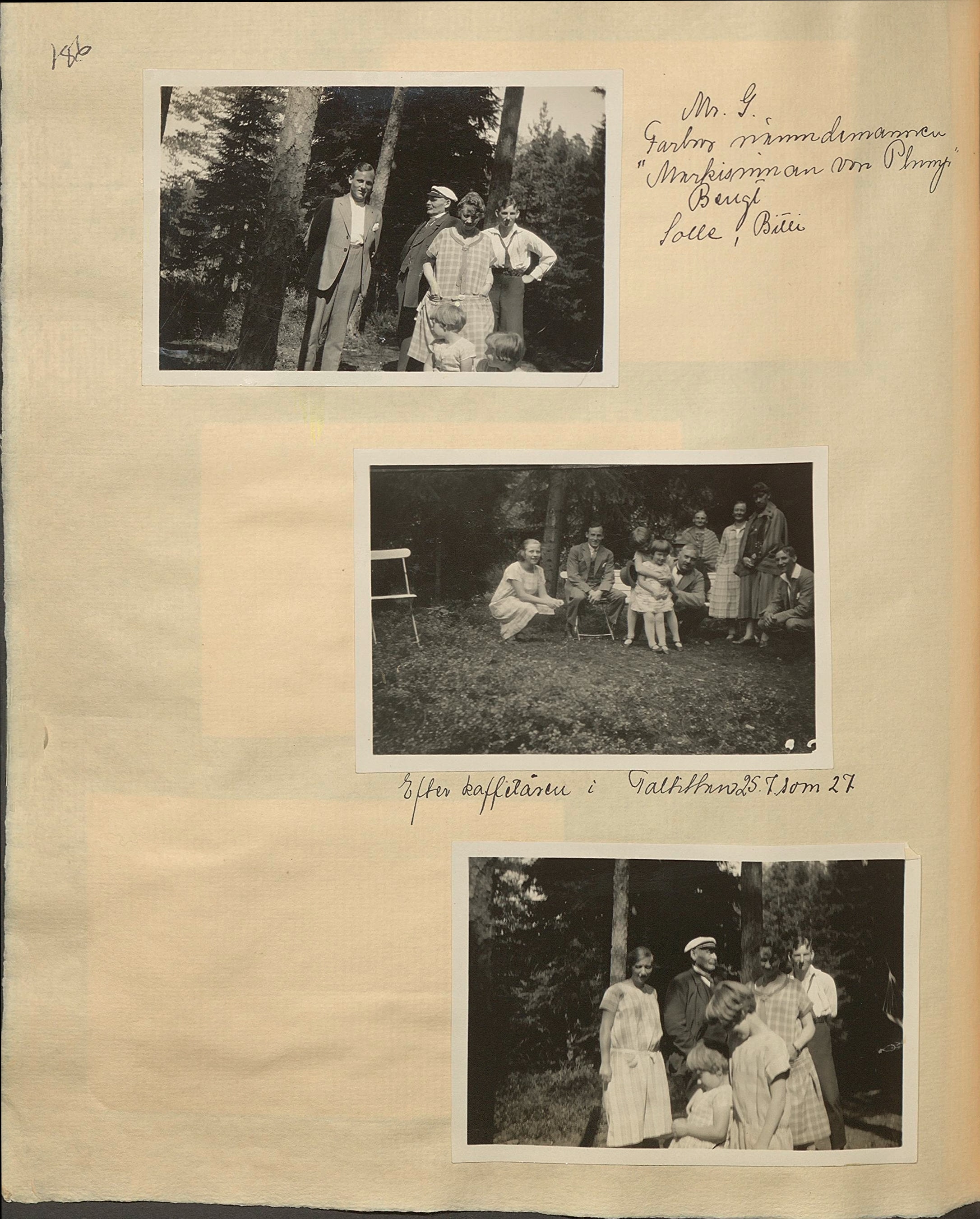 Gunvor f. Borgström Weibels fotoalbum