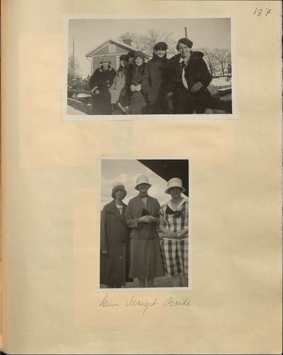 Gunvor f. Borgström Weibels fotoalbum