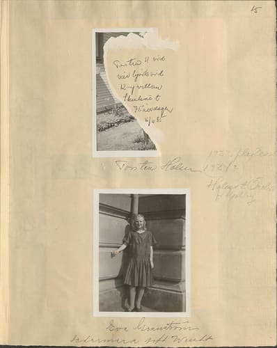 Gunvor f. Borgström Weibels fotoalbum