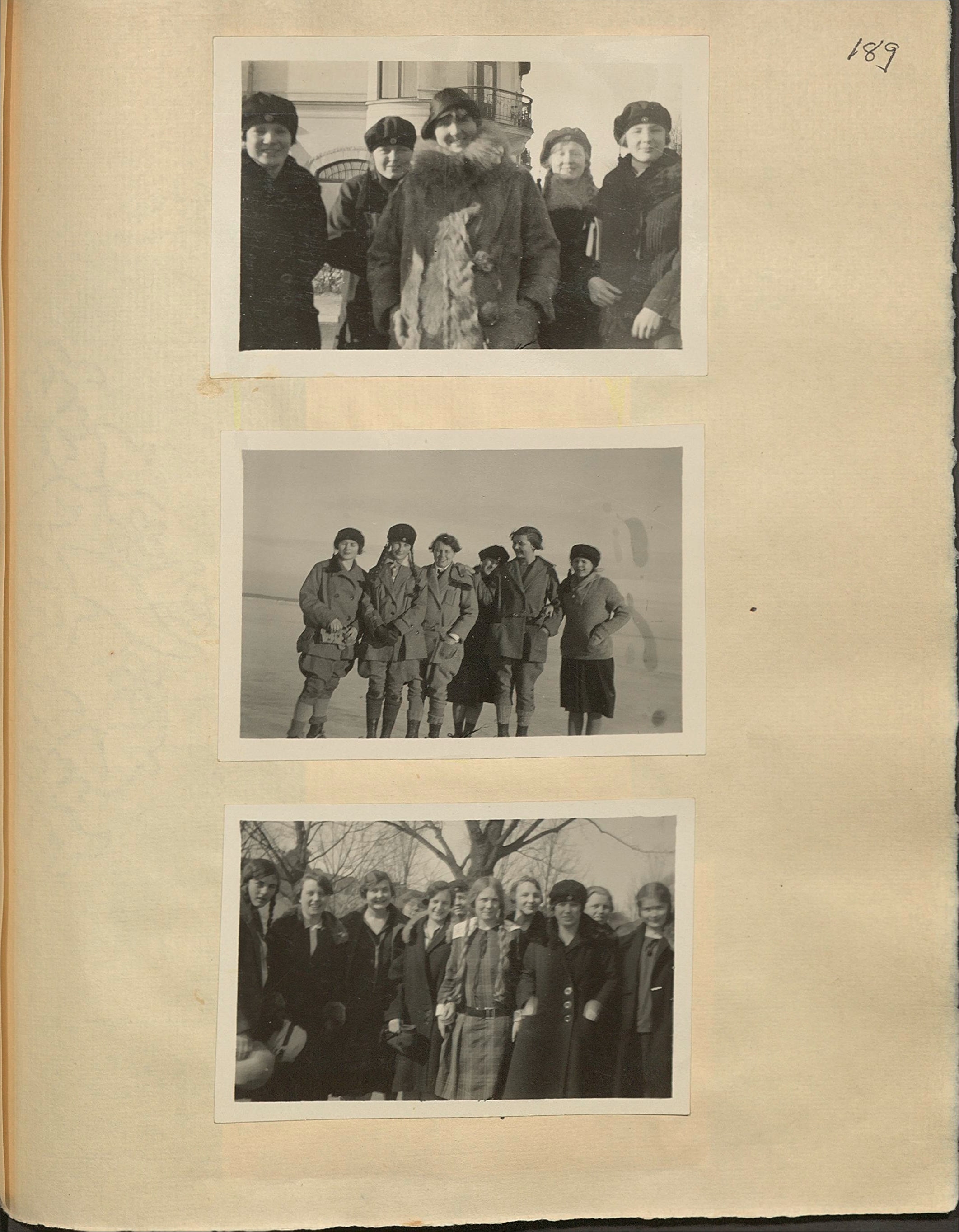 Gunvor f. Borgström Weibels fotoalbum