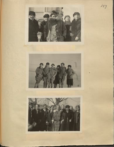 Gunvor f. Borgström Weibels fotoalbum